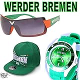 TV-24 Bremen Armbanduhr + Werder Sonnenbrille + Bremen CAPI