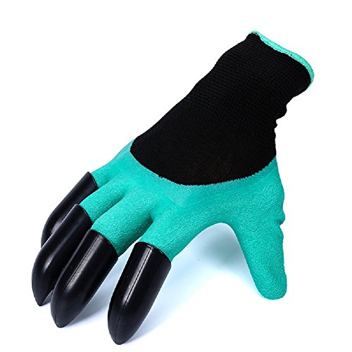 DELIPOP Garten Handschuhe mit Klauen für Graben Pflanzung, Packung mit 2 Paaren (rechts Klaue + Links Klaue) - 3