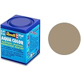 Revell - Su Bazlı Maket Boyası Bej Mat 18 Ml (36189)