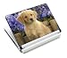 Produktbild Luxburg® Design Aufkleber Schutzfolie Skin Sticker für Notebook Laptop 10 / 12 / 13 / 14 / 15 Zoll, Motiv: Süßer Welpe