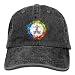 Produktbild Hipiyoled Brain Injury and Brain Cancer Awareness Vintage Washed Dyed Cotton Twill Low Profile Adjustable Baseball Cap Black ABCDE01139