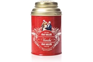 Venchi Boîte en métal saupoudreur de Cacao Due Vecchi 75 g