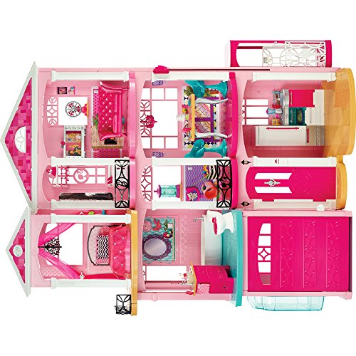 Preisvergleich Produktbild Barbie Traumvilla Kulisse