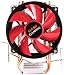 Produktbild MARS GAMING MCPU117- Computer Gaming Kühlkörper (90mm Lüfter, PWM-Technologie, AM4-Unterstützung, TDP bis zu 120W, ultraflaches Profil), rot und schwarz