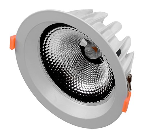 Digilamp 57-LED-1997-30W-6K Lámpara downlight LED, Blanco