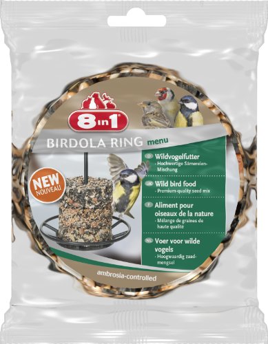 8in1 Birdola Ring Menu, hochwertiger Futterring für heimische Wildvögel, 1 Packung (1 x 130 g) - 4
