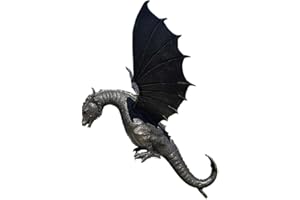 SAHGSA Zimmerbrunnen Drachen Statue Gartenbrunnen Brunnen Zierbrunnen Brunnen Wasserfall Wasserspiel Garten, Gartenteich, Terrasse, Teich, Balkon