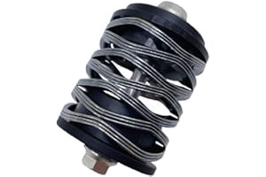 SGXBOS Folding bicycle suspension wave spring shock absorption for brompton Shock absorber titanium screw C line A line