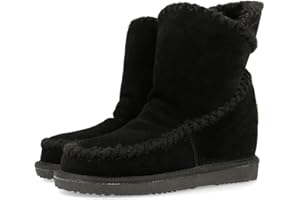 GIOSEPPO Botines Dorados de Estilo Australiano con cuña Interna para Mujer 42114