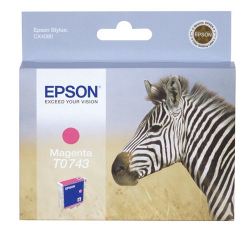 Epson T0743 Cartouche d'encre d'origine Magenta