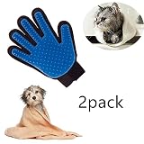 Reutilizable, cepillo de guantes de goma suave lavable, perfecto para champú y cepillado durante el tiempo de baño y limpieza diaria.