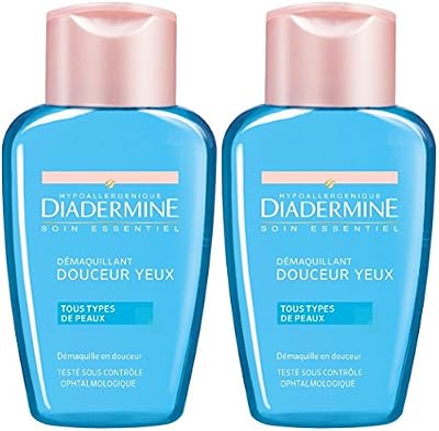 Diadermine - Démaquillant Yeux Douceur - 125 ml - Lot de 2