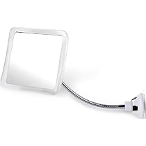 Miroir Grossissant Mural Rond Pour Salle De Bain, Grossissement X1/x5