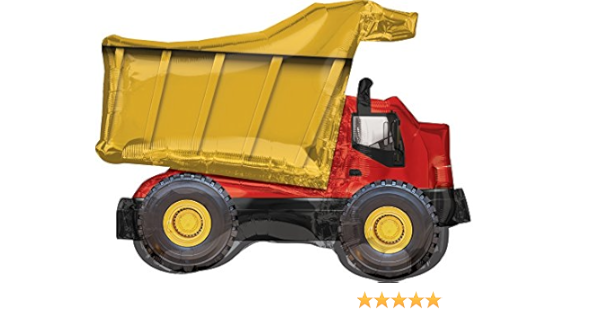 Ballon En Mylar En Forme De Camion Benne Amazon Fr Cuisine Et Maison