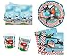 Price comparison product image Disney Planes Party Tableware pack for 8 guests including cups, plates, tablecover and napkins! 37 party items!