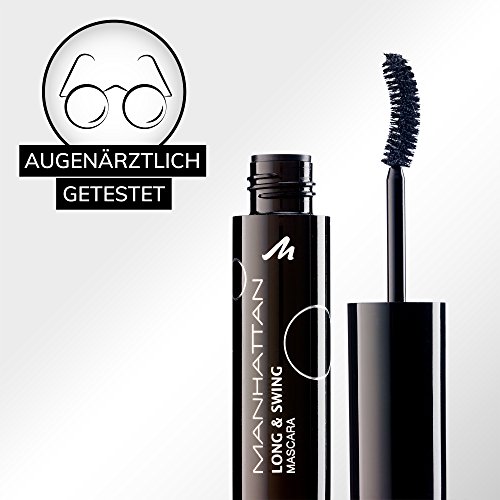 Manhattan 14376 Long Swing Mascara, black - 6