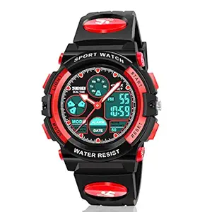 ATIMO Kids Digital Watches, Multi Function Waterproof Sports Digital Wrist Watch with Alarm Stopwatch-Prefect Gift for Kids and Teens
