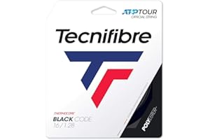 テクニファイバー Tecnifibre Hard Tennis Gut Black Cord 36.8 ft (12 m)