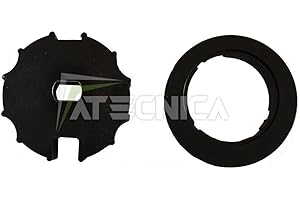 INDEM Adattatore per Motore Tubolare Tende da Sole ASSE 70 mm ogiva Attacco rettangola