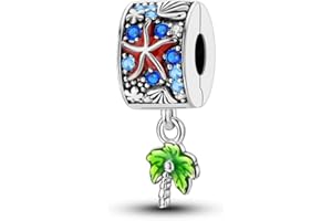 LIGHTDOG 925 Charms Bracelets Femme Argent Charms Paix Mondiale pour Pandora Charms et Bracelets Européens Femmes Perles