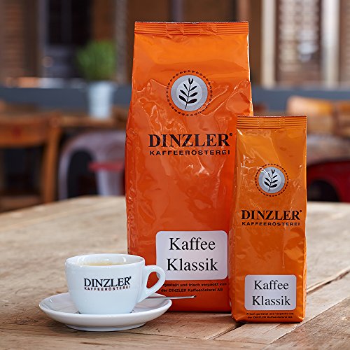 Preisvergleich Produktbild Dinzler Kaffeerösterei - Kaffee Klassik, 1kg, ganze Bohnen