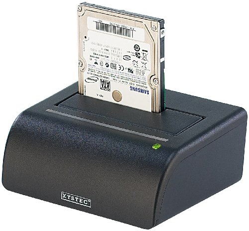 Xystec USB-Docking-Station für 2,5″- & 3,5″-SATA-Festplatten - 3