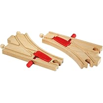 BRIO World - 33385 - Lot De 2 Rampes Et 2 Butoirs - Accessoire Pour Circuit De Train En Bois Jouet Pour Garcons Et Filles A Amz B0001w