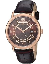 88 Rue Du Rhone Double & Origin Mens Brown Leather Date Watch 87WA144205