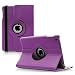 Produktbild iPad AIR2 Fall – 360 Grad Drehbar Ständer Cover mit Auto Sleep Wake für iPad AIR2 Displayschutzfolie Violett Violett One Size