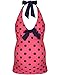 The Essential One - Spot Maternity Tankini - Coral Navy - 16 - EOM126