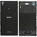 Produktbild Original Sony Akkudeckel black / schwarz für Sony Xperia T3, Style - Akkufachdeckel, Batterieabdeckung, Rückseite, Back-Cover - F/196GUL0001A
