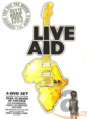Warner Vision Int'l Live Aid - 13/07/1985 - Coffret Digipak 4 DVD