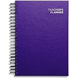 Pirongs A4 Purple Teachers' Planner 6 Lesson