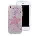 Produktbild iPhone 5 5S Glitzer Handyhülle,Tpu Bumper Hülle für iPhone SE,Leeook Kreative Stylish Stern Muster Glänzend Glitzer Schutz HandyHülle Slim Fit Bling Shiny Weich Gel Silicone Rückseite Hülle TPU Tasche Schale Bumper Ultradünn Flexibel Schutzhülle für iPhone SE/5S/5 + 1 x Schwarz Eingabestift-Stern