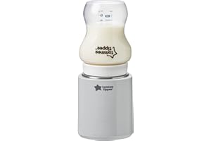 Tommee Tippee Scaldabiberon LetsGo Portatile, Ricaricabile con USB, Scaldabiberon Elettrico, Leggero e Comodo Per il Viaggio