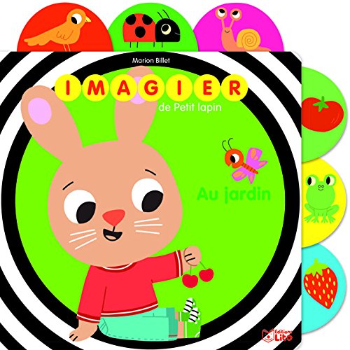 Imagier Petit Lapin : au jardin - de 0 à 3 ans