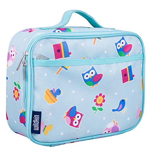 Wildkin W33407 Kids Lunch Box – Birdie, Fabric, Multi-Colour