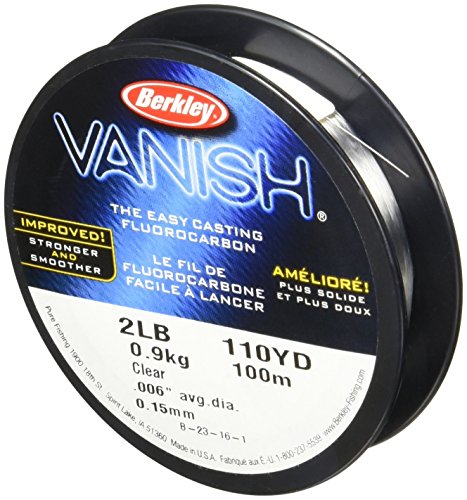 BerkleyVanish Fluorocarbon 110 Yd Spool