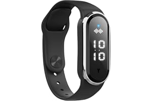 RIETOIU Montre intelligente à ultrasons pour perte de poids – Bracelet en forme de corps à ultrasons, montre de sport, montre intelligente électronique, bracelet intelligent réglable en silicone pour tout le