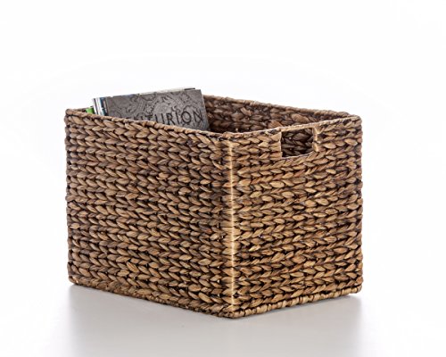 Casa Mina 1323930-2 Regalkorb aus Wasserhyazinthe für IKEA Expedit 34 cm - 2