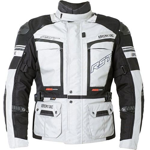 Preisvergleich Produktbild RST Jacket Pro Series Adventure III Ce, Silber / Schwarz, Größe 42