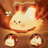 DotCom Kids Night Light Lamp | Rechargeable LED Bedside for Children's Bedroom | Ideal Gift for Boys, Girls, Toddlers, and Nu