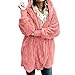 Produktbild Oasics Faux fur Jacke Frauen mit Kapuze Langen Mantel Jacke Hoodie Hecht Mantel Strickjacke Mantel S-XL