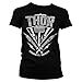 Produktbild Thor Offizielles Lizenzprodukt Ragnarok - Asgardian Warrior Damen T-Shirt (Schwarz), X-Large