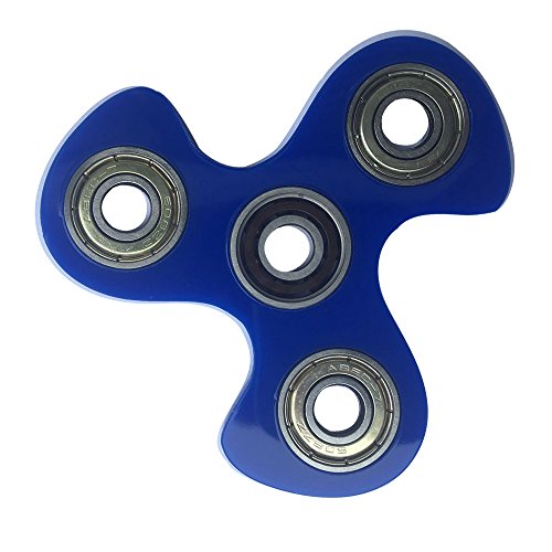 Fidget spinner,Tangren Tri-Spinner Fidget Toy EDC Focus Toy with Hybrid Ceramic Bearing Ultra Durable Non-3D printed9Blue Fidget spinner,Tangren Tri-Spinner Fidget Toy EDC Focus Toy with Hybrid Ceramic Bearing Ultra Durable Non-3D printed9Blue