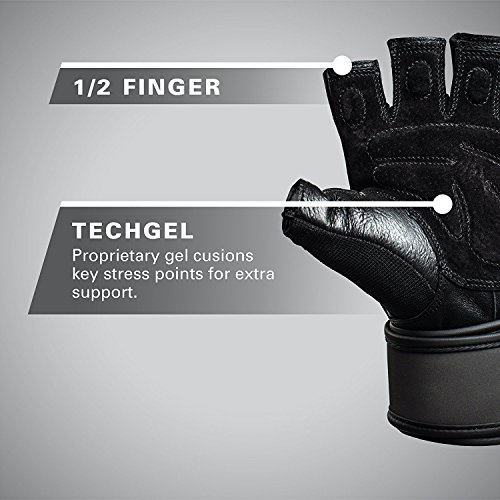 Harbinger Uni Fitnesshandschuhe Training Grip Wrist Wrap - 6