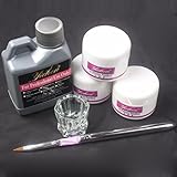 Ularma Pro Simply Nail Art Kits Acrylic Liquid Powder Pen Dappen dish Tools Set