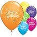 Produktbild 6 Luftballon Birthday Shining Star Geburtstag Deko farbig sortiert ca. 28 cm (Ballongas geeignet)