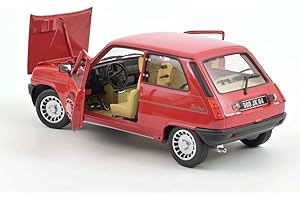 CLIVEDON NOREV - Miniatura para coche coleccionable Renault LT5 Alpine Turbo rojo de 1982, coche de colección NOREV 1/18 R5