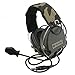 Produktbild TOMTAC Softair Sordin Headset Mikrofon Boom Radio MSA Design Woodland/OD Grün